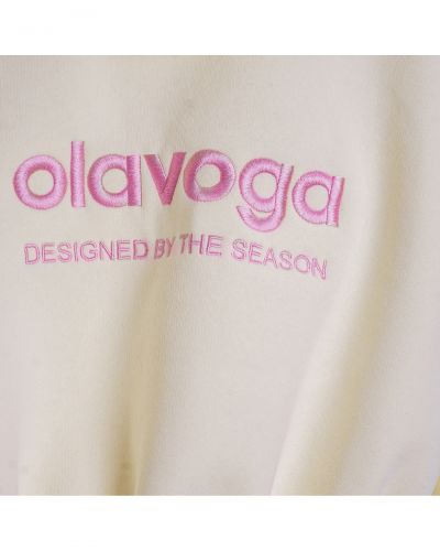 Bluza damska OLAVOGA TULIP 2026 kokosowa - FashionPlace - 7