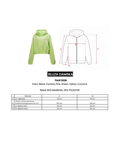 Bluza damska OLAVOGA TULIP 2026 kokosowa - FashionPlace - 8