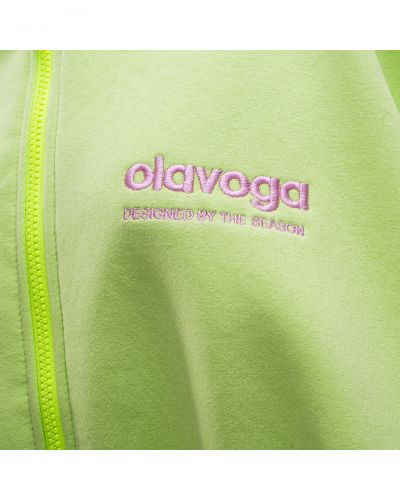 Bluza damska OLAVOGA TULIP 2026 zieleń - FashionPlace - 4