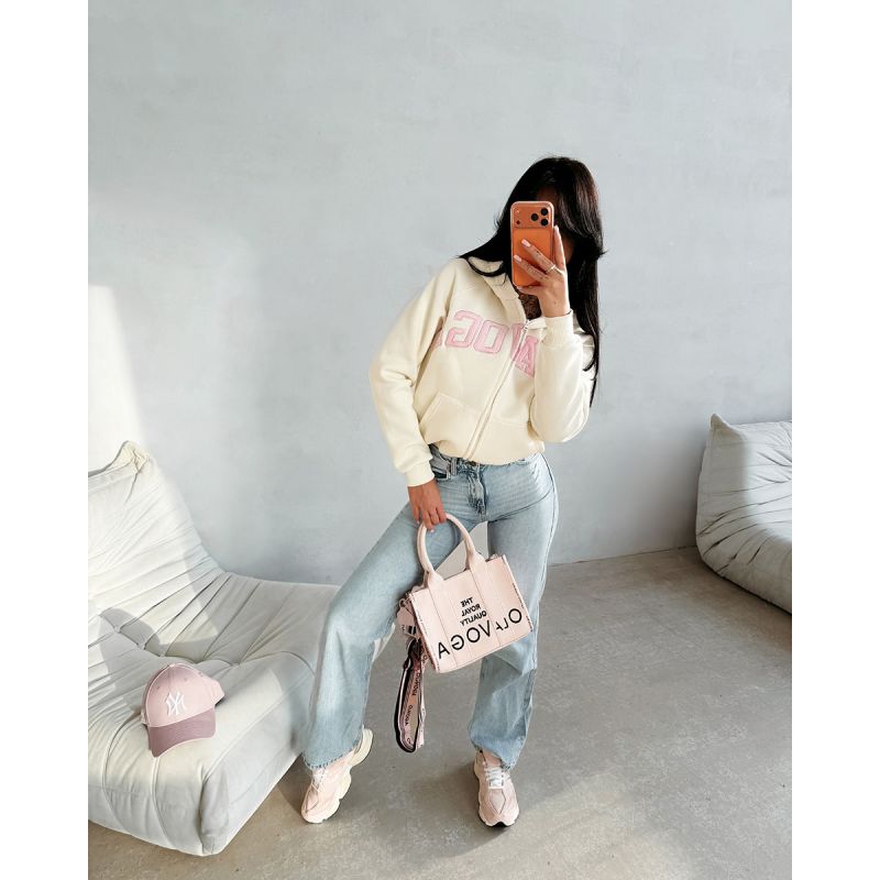 Bluza damska OLAVOGA IRIS 2026 ecru - FashionPlace - 1