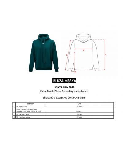 Bluza damska OLAVOGA VINTA MEN 2026 zielona - FashionPlace - 7