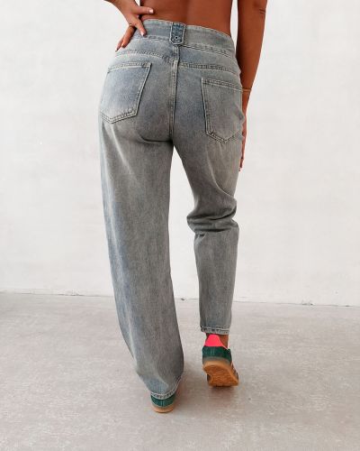 Spodnie damskie OLAVOGA EREDU 2026 niebieskie - FashionPlace - 3