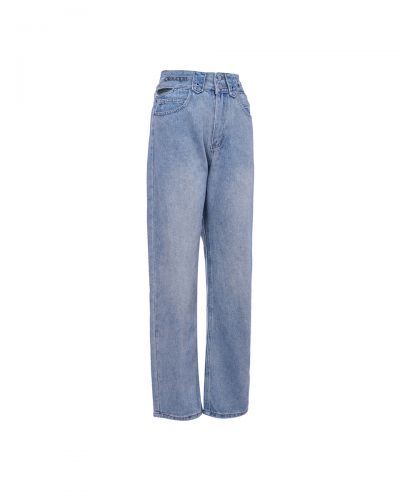 Spodnie damskie OLAVOGA EREDU 2026 niebieskie - FashionPlace - 4