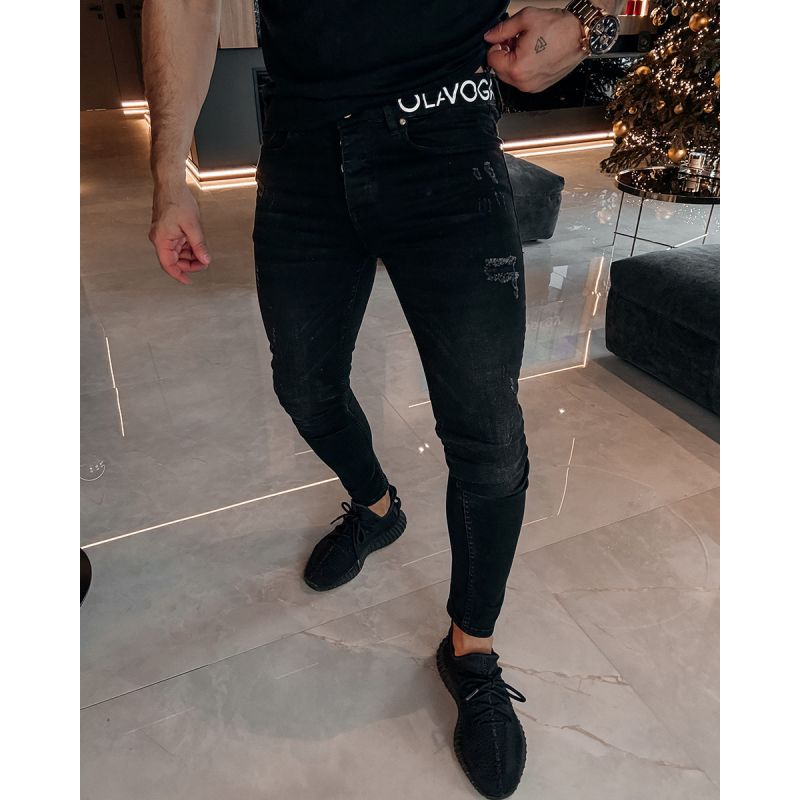Spodnie męskie OLAVOGA SPEED 2026 czerń - FashionPlace - 1