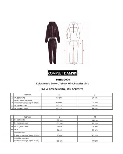 Komplet damski OLAVOGA PRISM 2026 brąz - FashionPlace - 8