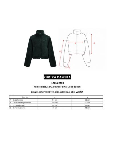 Kurtka damska OLAVOGA LORIA 2026 czerń - FashionPlace - 9