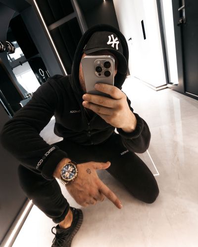 Komplet męski OLAVOGA ELEMENTAL 2026 czerń - FashionPlace - 3