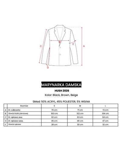 Marynarka damska OLAVOGA HUSH 2026 beż - wysyłka 27.01 - FashionPlace - 8