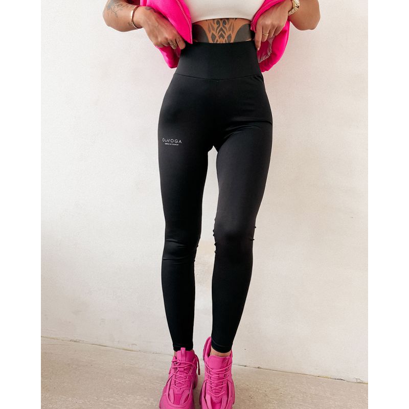 Legginsy OLAVOGA PLAIN 2026 czerń - FashionPlace - 1