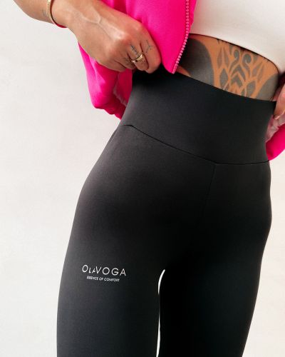 Legginsy OLAVOGA PLAIN 2026 czerń - FashionPlace - 2