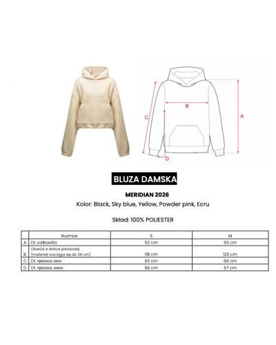 Bluza damska OLAVOGA MERIDIAN 2026 czerń - FashionPlace - 8