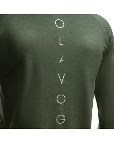 Bluzka męska OLAVOGA MIRE 2026 oliwkowa - FashionPlace - 6