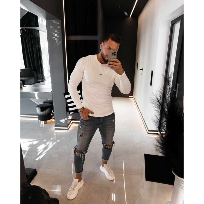 Bluzka męska OLAVOGA MIRE 2026 ecru - FashionPlace - 1