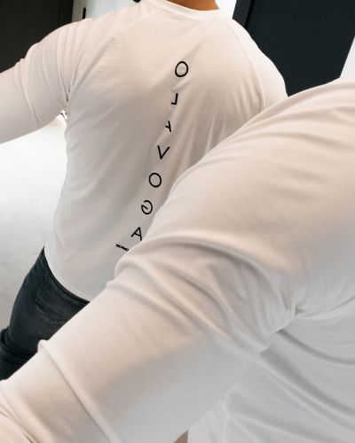 Bluzka męska OLAVOGA MIRE 2026 ecru - FashionPlace - 2