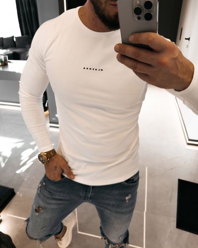 Bluzka męska OLAVOGA MIRE 2026 ecru - FashionPlace - 3