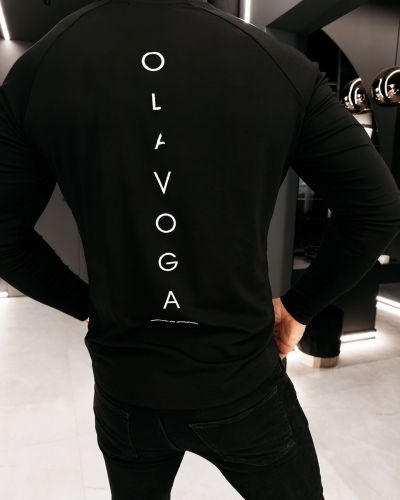 Bluzka męska OLAVOGA MIRE 2026 czerń - FashionPlace - 2