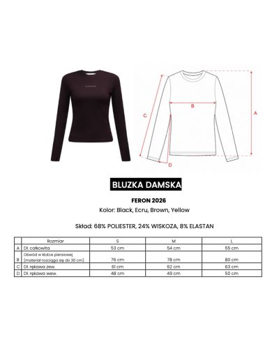 Bluzka damska OLAVOGA FERON 2026 ecru - FashionPlace - 6