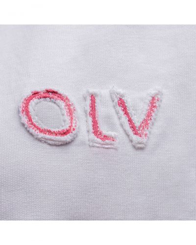 T-shirt damski OLAVOGA BLUSH 2026 ecru - FashionPlace - 5