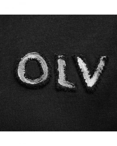 T-shirt damski OLAVOGA BLUSH 2026 czerń - FashionPlace - 5