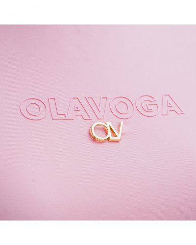 Bluzka damska OLAVOGA SIENA 2026 pudrowy róż - FashionPlace - 5