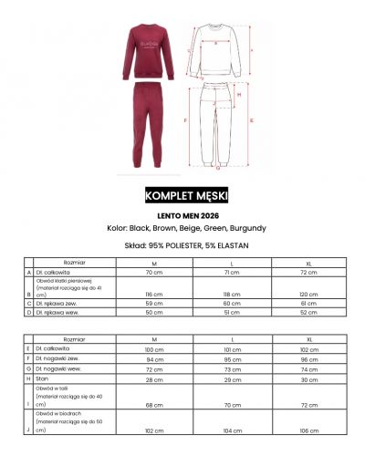 Komplet męski OLAVOGA LENTO MEN 2026 beż - FashionPlace - 8