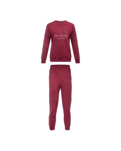 Komplet męski OLAVOGA LENTO MEN 2026 burgund - FashionPlace - 6