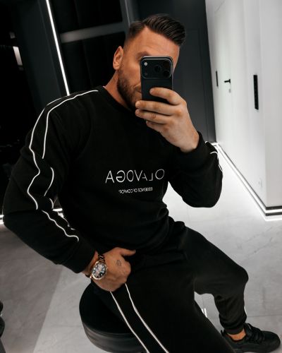 Komplet męski OLAVOGA LENTO MEN 2026 czerń - FashionPlace - 2