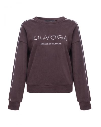 Komplet damski OLAVOGA LENTO 2026 brąz - FashionPlace - 6