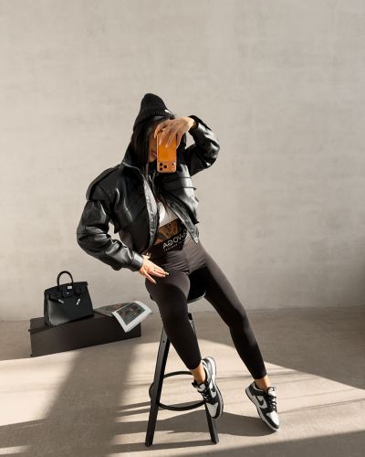 Legginsy OLAVOGA ZITZY 2026 czerń - FashionPlace - 2