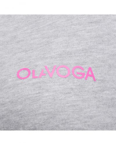 Bluza damska OLAVOGA LUMINK 2026 jasny szary - FashionPlace - 6