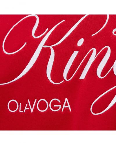 Bluza męska OLAVOGA ADORE MEN 2026 red - FashionPlace - 4