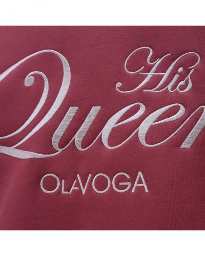 Bluza damska OLAVOGA ADORE 2026 brudny róż - FashionPlace - 5