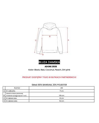 Bluza damska OLAVOGA ADORE 2026 czerń - FashionPlace - 10