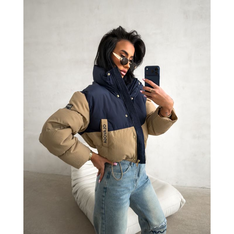 Kurtka damska OLAVOGA KIAR 2026 navy blue - FashionPlace - 1