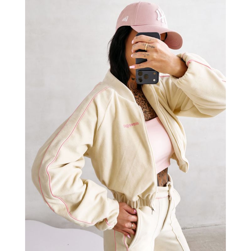 Bomberka damska OLAVOGA ELVIA 2026 kokosowa - FashionPlace - 1