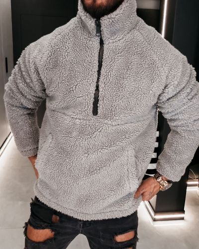 Bluza męska OLAVOGA MELLANO 2026 grafit - FashionPlace - 4
