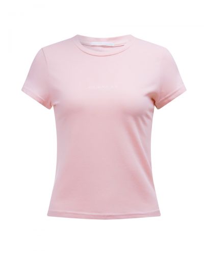 T-shirt damski OLAVOGA LIVA 2026 pudrowy róż - FashionPlace - 5