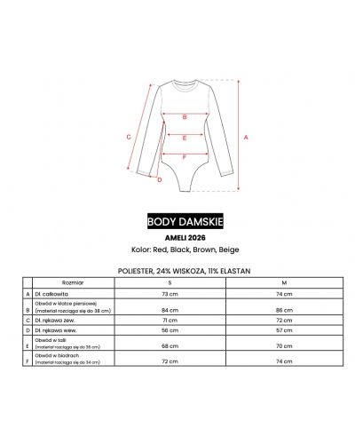 Body OLAVOGA AMELI 2026 czerń - FashionPlace - 4