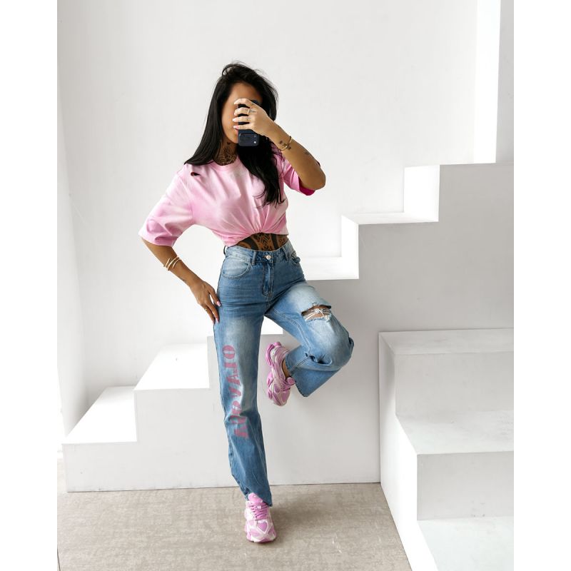 Spodnie damskie OLAVOGA LOVERI 2026 ciemny niebieski - FashionPlace - 1