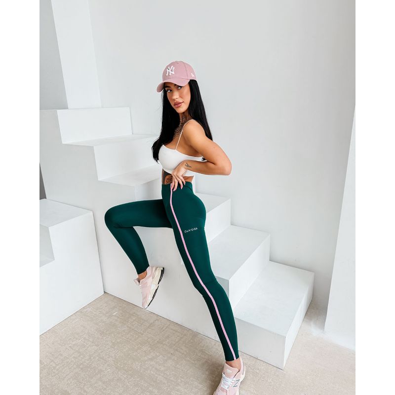Legginsy OLAVOGA AMERA 2026 butelkowa zieleń - FashionPlace - 1