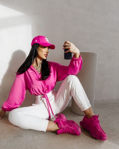 Bluza damska OLAVOGA NERIN 2026 amarant - FashionPlace - 5