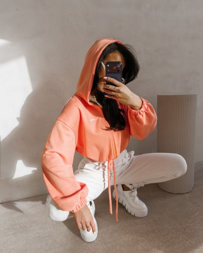 Bluza damska OLAVOGA NERIN 2026 peach - FashionPlace - 3