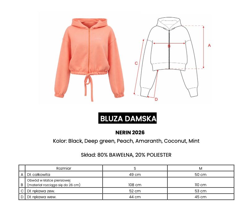 Bluza damska OLAVOGA NERIN 2026 butelkowa zieleń