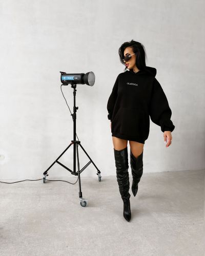 Bluza damska OLAVOGA MILEA 2026 czerń - FashionPlace - 3