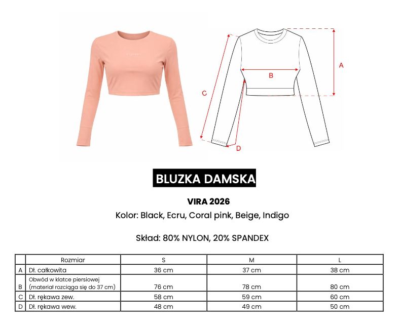 Bluzka damska OLAVOGA VIRA 2026 ecru