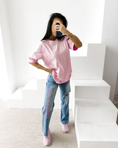 T-shirt damski OLAVOGA ZOANCE 2026 róż - FashionPlace - 2