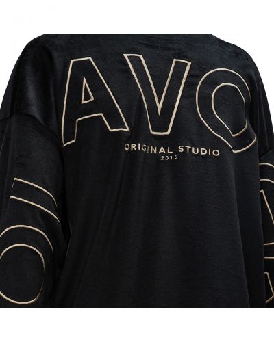 Komplet damski OLAVOGA VELVET ASH 2025 czerń - FashionPlace - 7