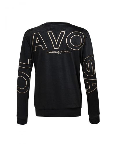 Komplet męski OLAVOGA VELVET ASH MEN 2025 czerń - FashionPlace - 8