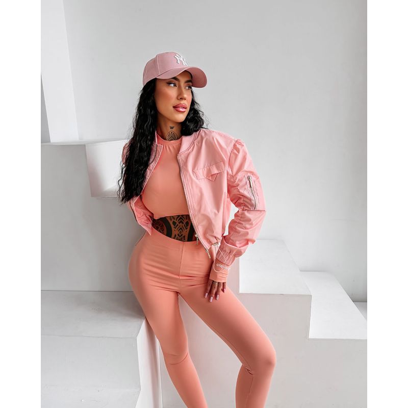 Kurtka damska OLAVOGA SANCE 2026 pudrowy róż - FashionPlace - 1