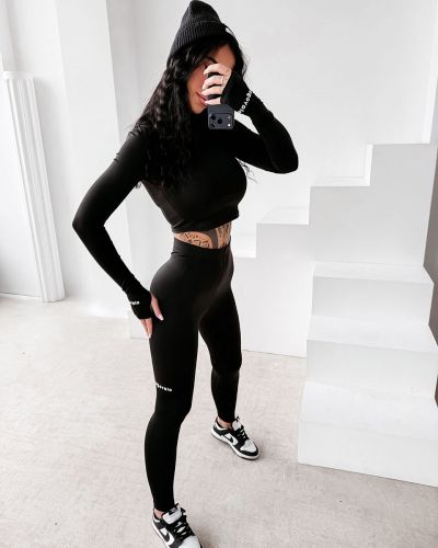 Komplet damski OLAVOGA DULCE 2026 czerń - FashionPlace - 5